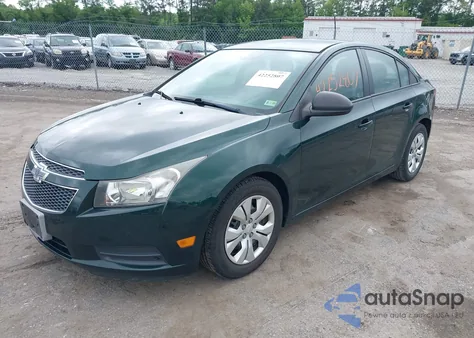 2014 Chevrolet Cruze Ls Auto из США, поврежденный, VIN 1G1PA5SH3E7351133